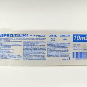 Jeringas descartables con aguja NIPRO