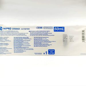 JERINGAS DE 50 ML PUNTA CATETER LUER LOCK